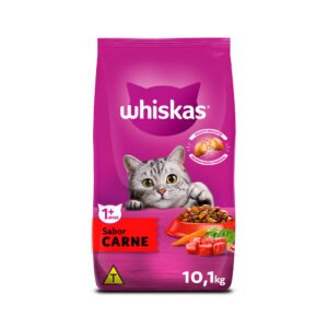 Ração Whiskas Carne Para Gatos Adultos 10,1Kg