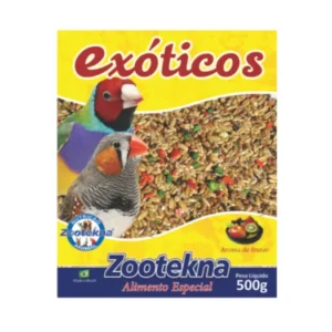 Mistura Zootekna Exoticos – 500 Gramas