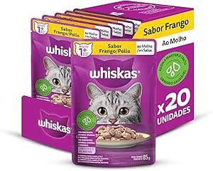 Sache Whiskas Gato Adulto Frango 85g – Cx. c/ 20un