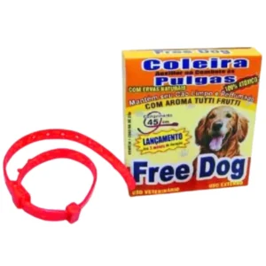 Coleira Anti-pulga Cães Freedog Adulto 45cm